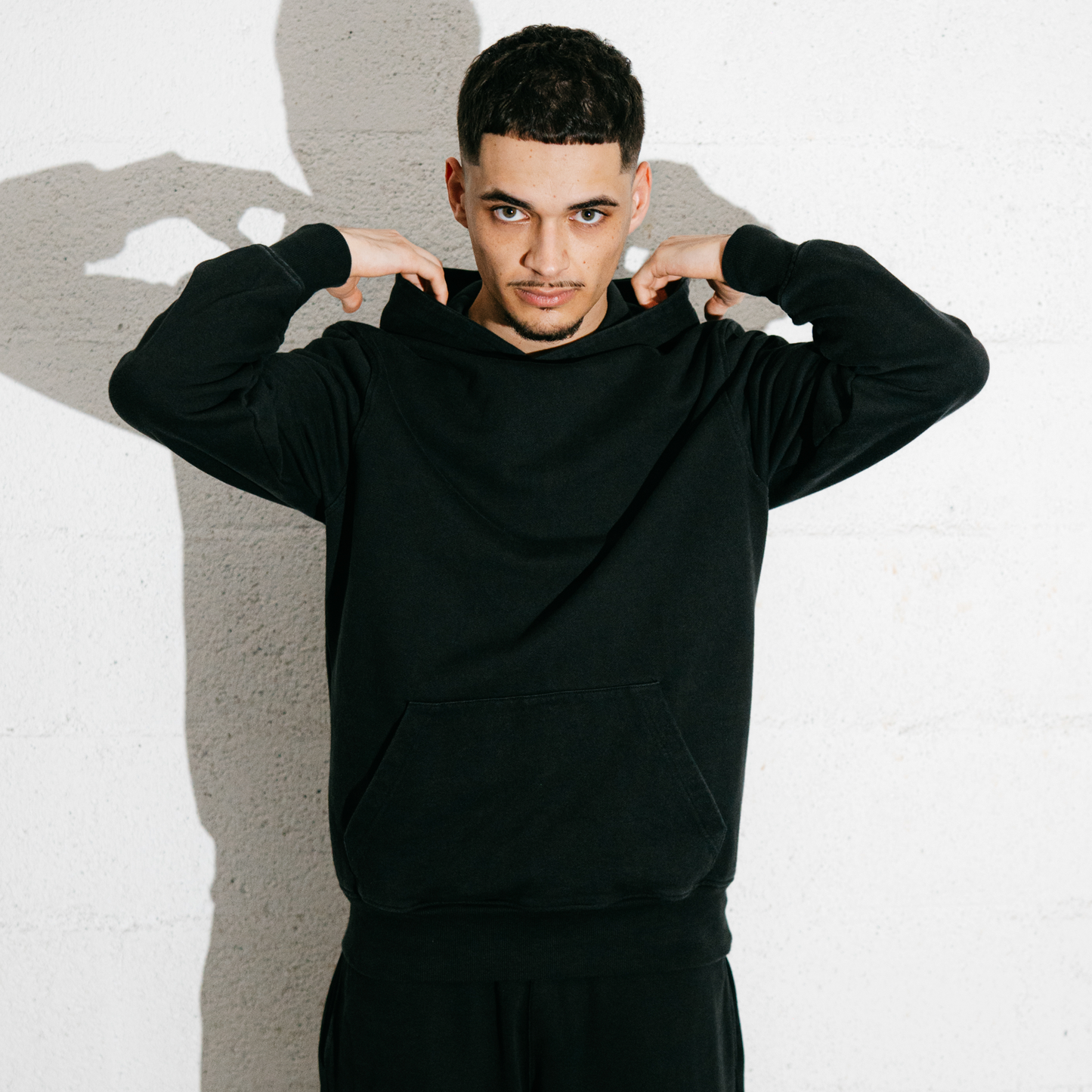 Graphite Black Regular Hoodie