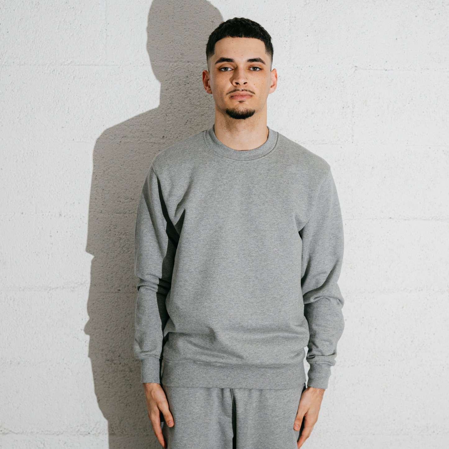Cement Gray Regular Sweater