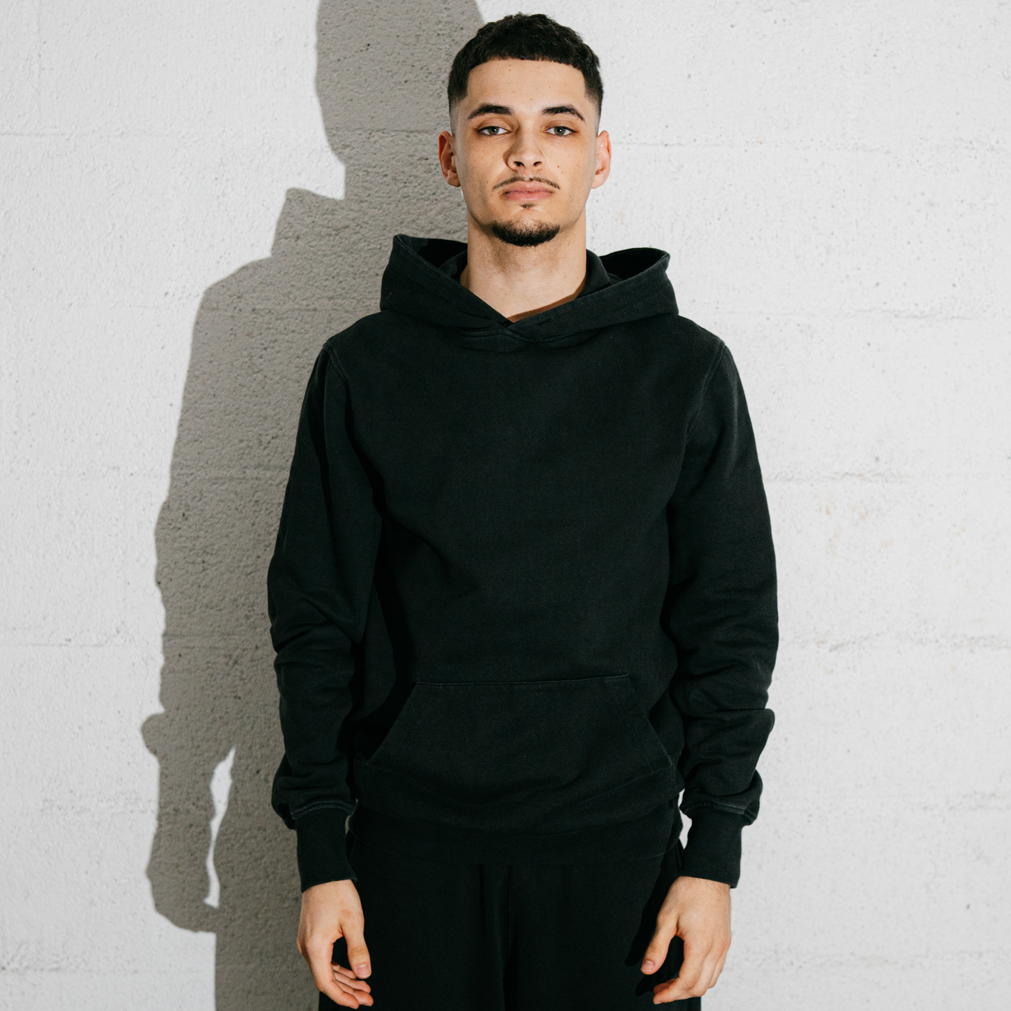 Graphite Black Regular Hoodie
