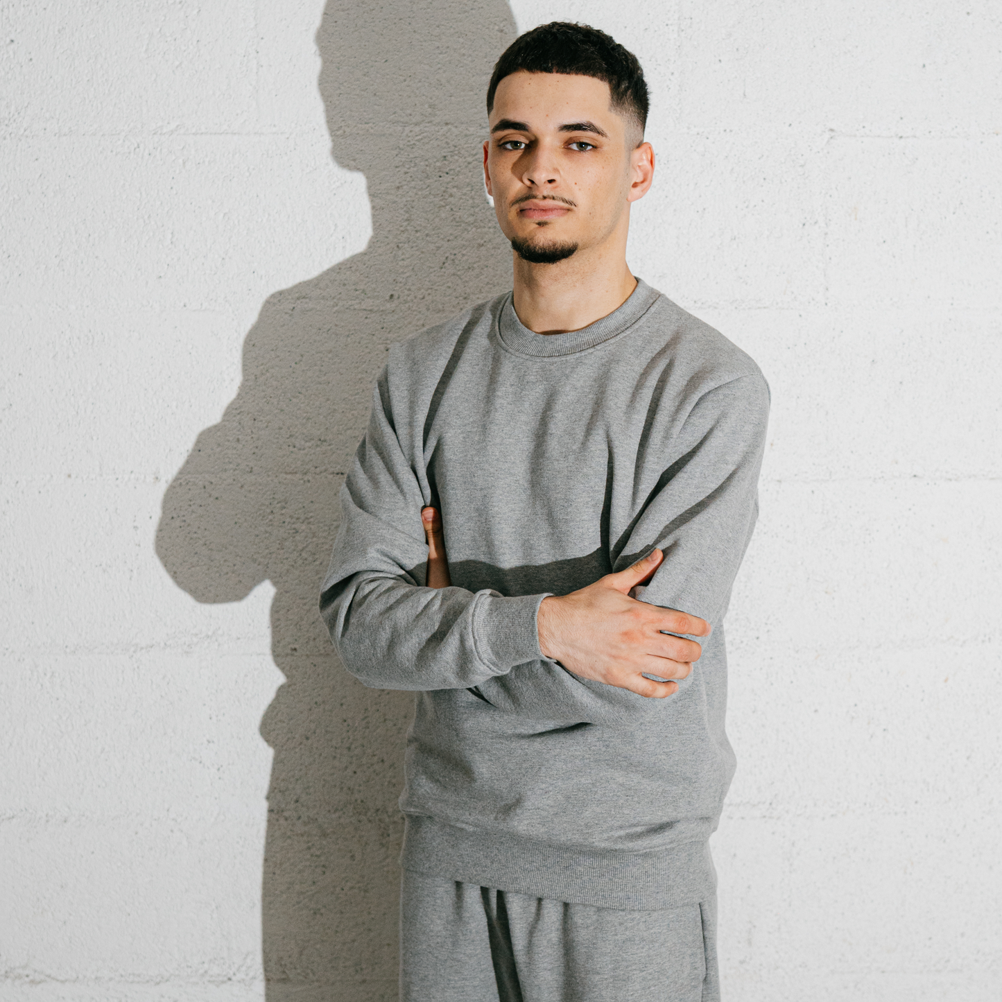 Cement Gray Regular Sweater