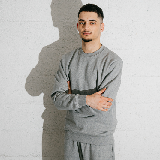 Cement Gray Regular Sweater